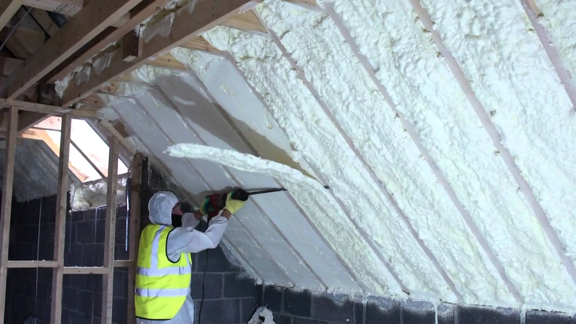 Spray Foam Insulation Removal (2)